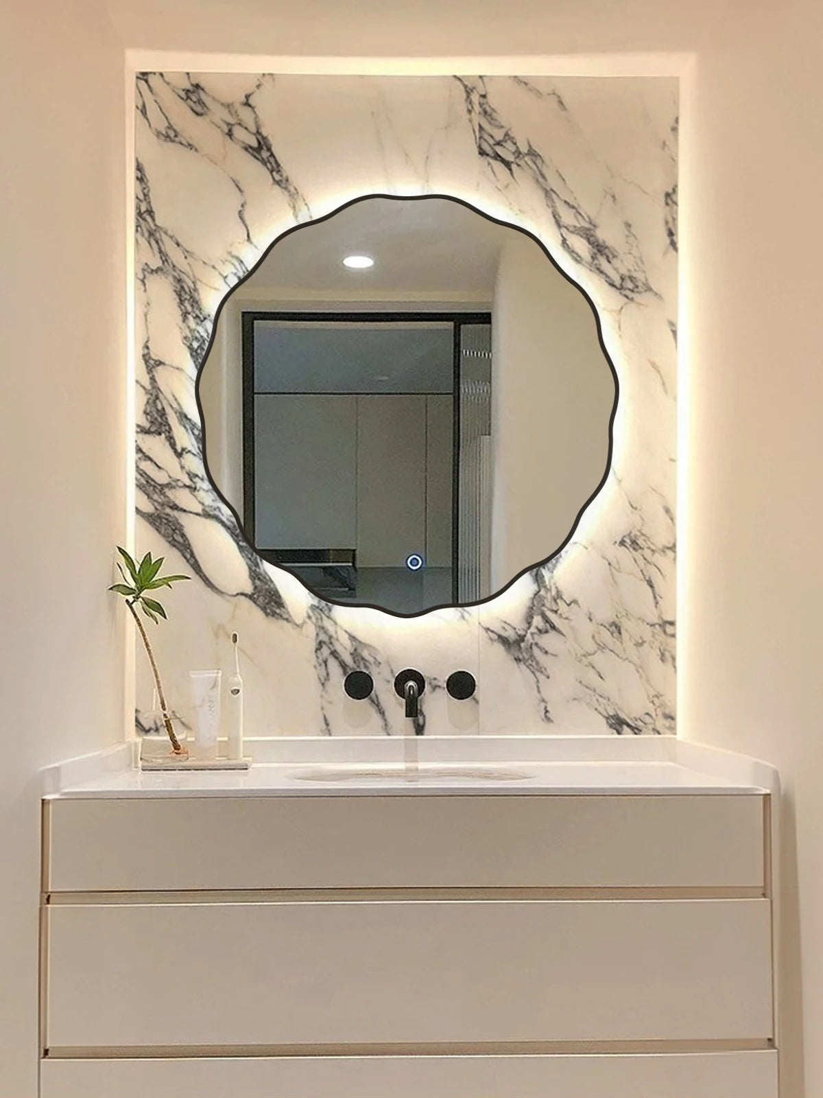 Miroir Décoratif Rond