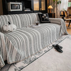 Housse de Canapé en Polaire Jacquard