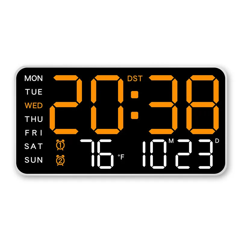 Horloge Murale numérique LED