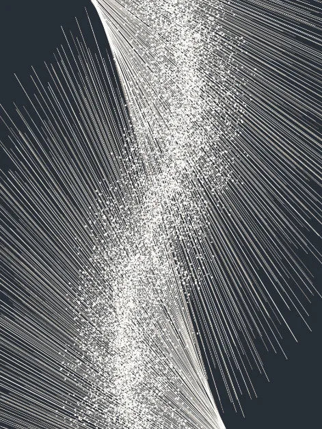 Tableau Moderne Abstraite Rétro