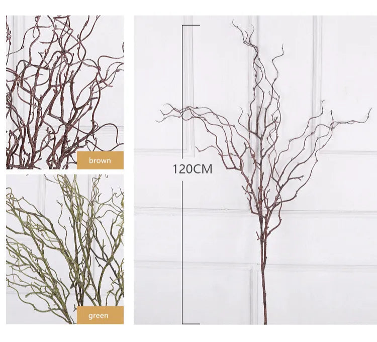 Fleur Artificielle Branche de Rotin