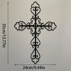 Croix en Métal Décoration Intérieure