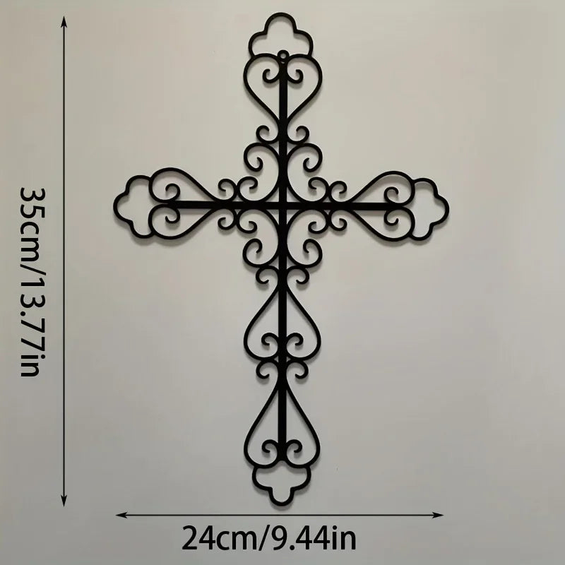 Croix en Métal Décoration Intérieure