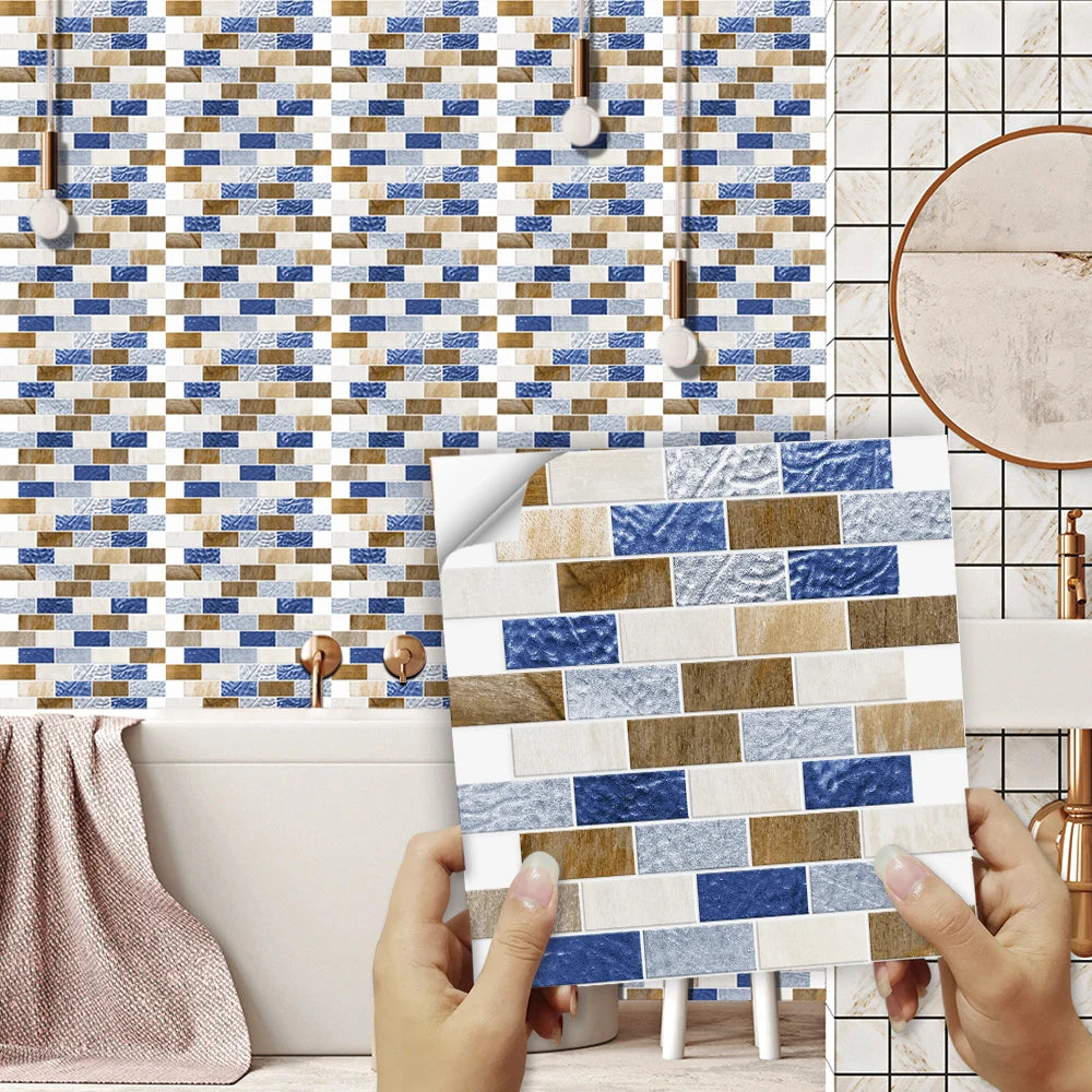 Revêtement Autocollant Mural Décoratif Mosaïque