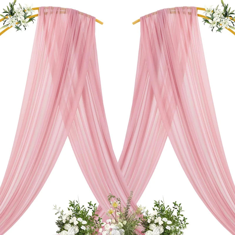 Rideaux en Mousseline