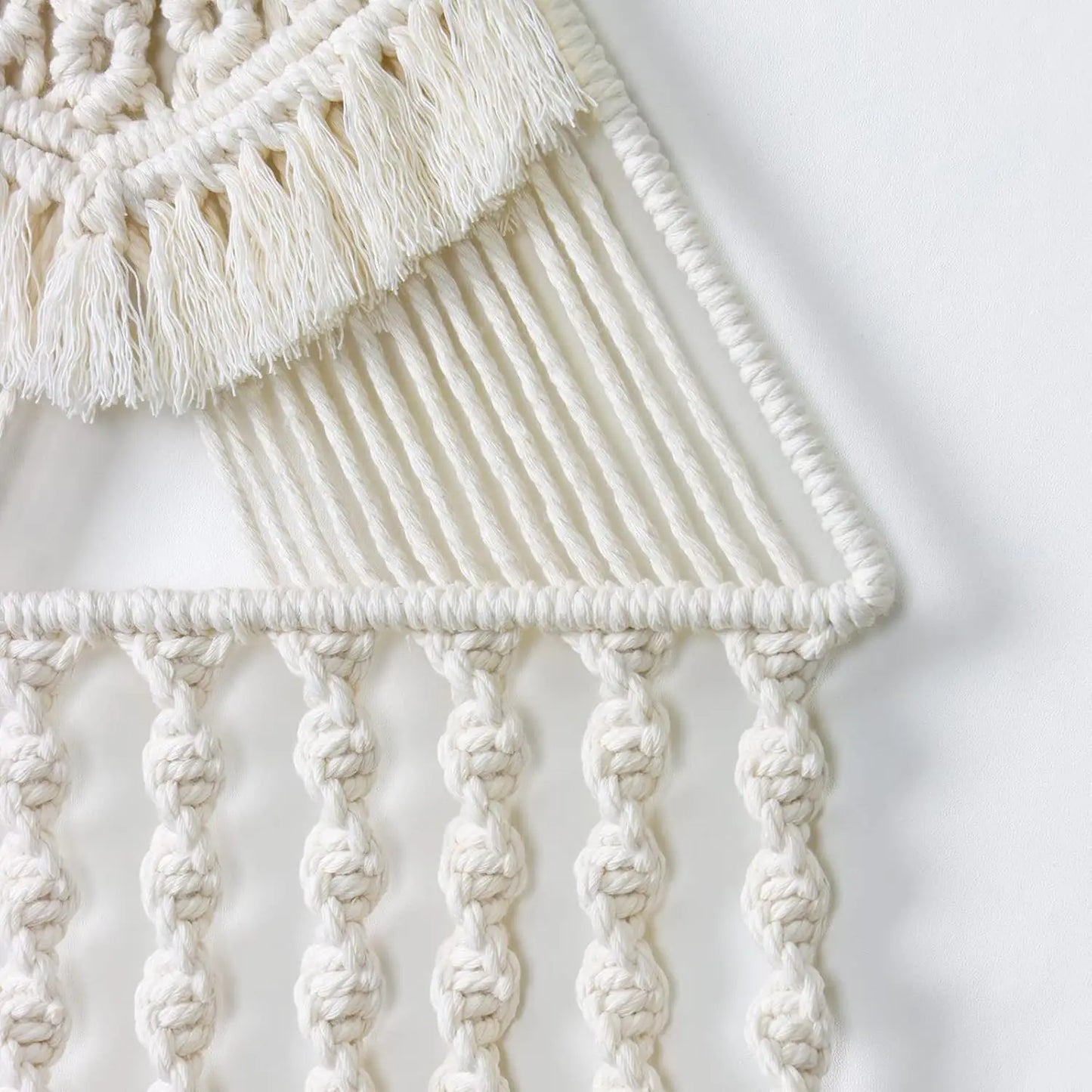 Décoration Murale en Macramé Bohème