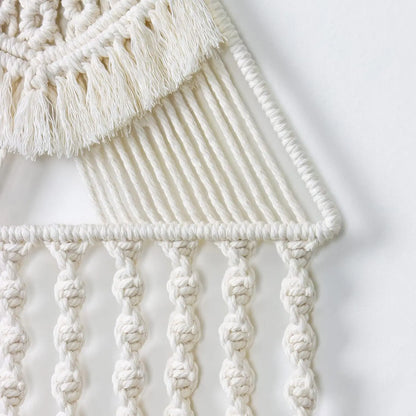 Décoration Murale en Macramé Bohème