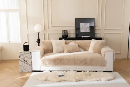 Housse  de Canapé en Peluche Lapin