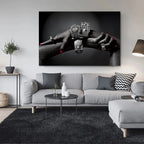 Tableau Moderne Main Africaine