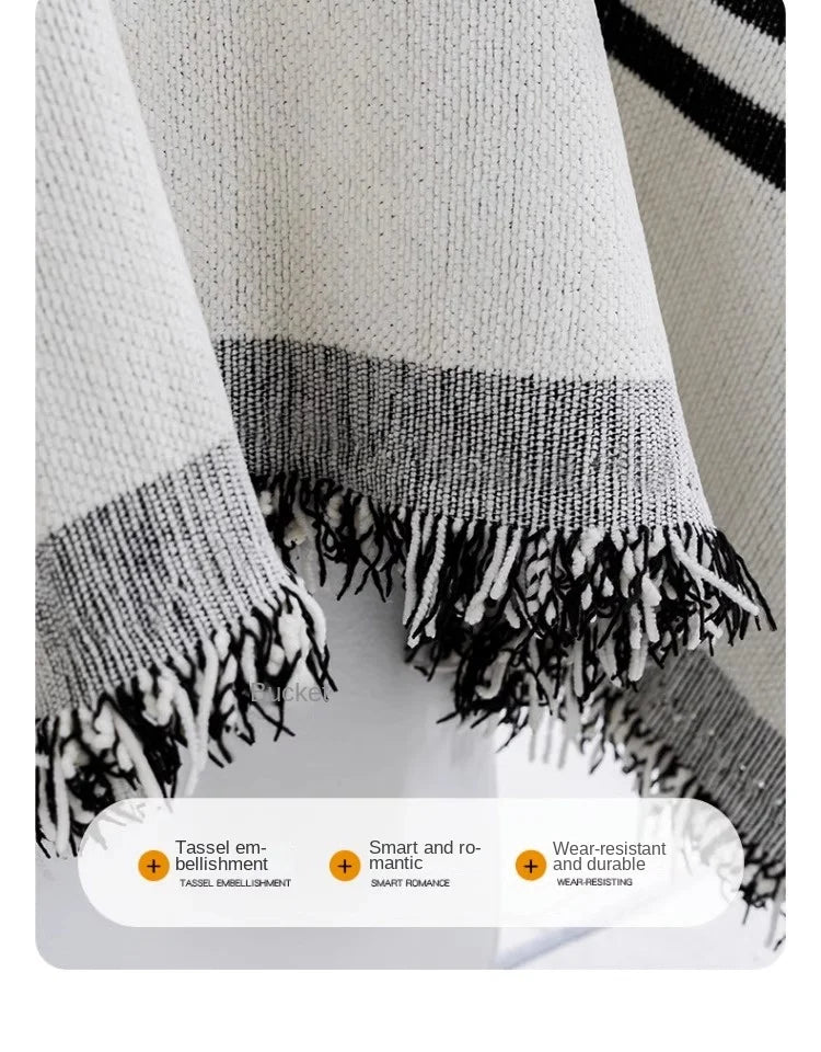 Housse de Canapé en Coton Style Nordique