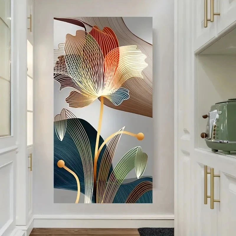 Tableau Moderne Art Fleur