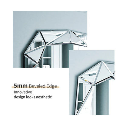 Miroir Décoration Asymétrique