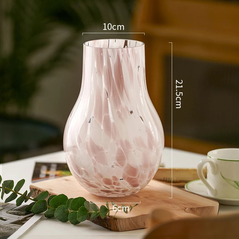 Vase Décoratif Médiéval en Verre