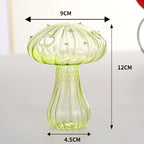 Vase en Verre en forme de Champignon