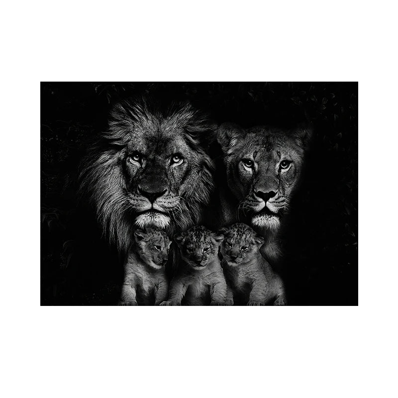 Toile d’Art Animal  Lion