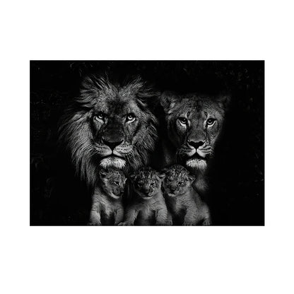 Toile d’Art Animal  Lion