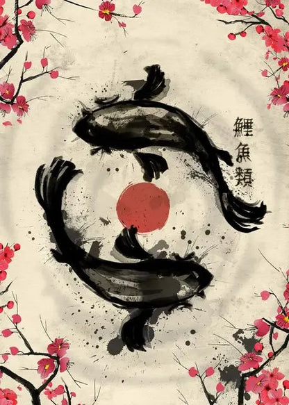 Tableau Moderne Art Asie