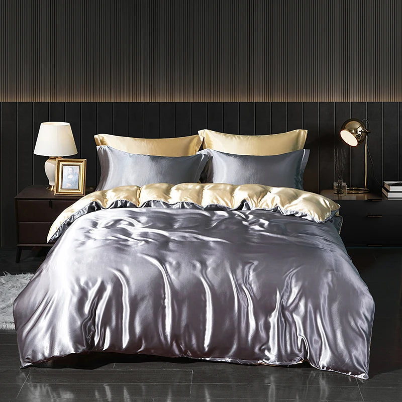 Parure Housse de Couette en Soie