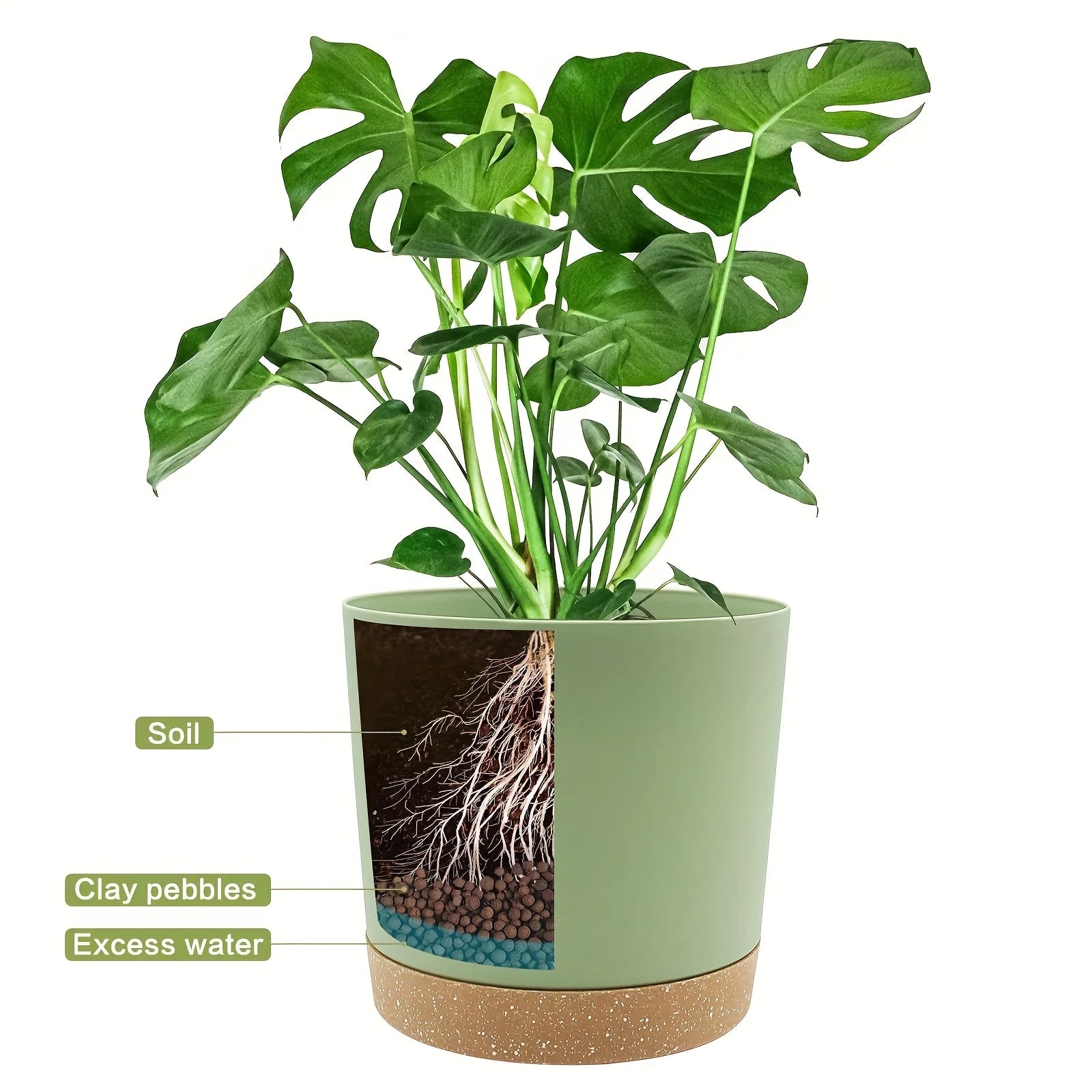 Pot de Fleur Rond