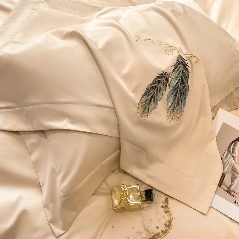 Parure de lit Brodée