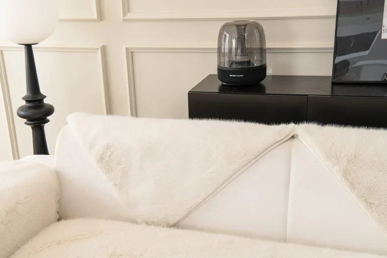 Housse  de Canapé en Peluche Lapin