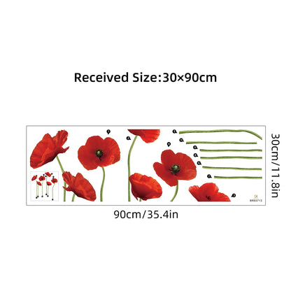 Autocollant Mural Fleur