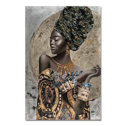 Tableau Moderne Art Africain