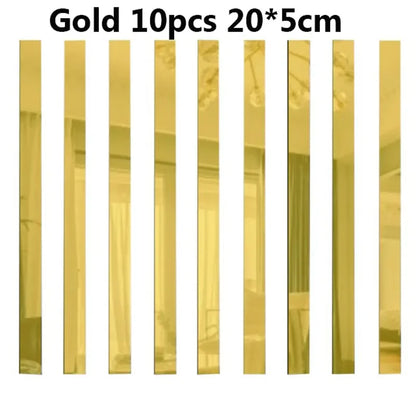 Miroir Décoratif Autocollant 3D