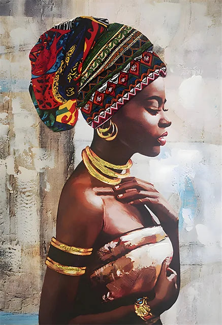 Tableau Moderne Art Africain