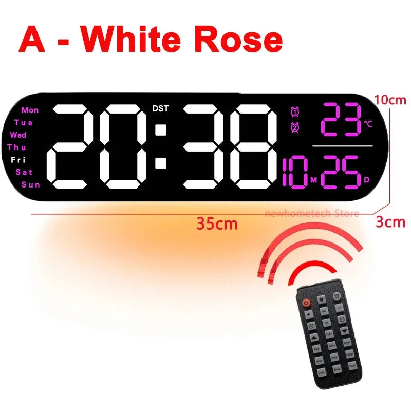 Horloge Murale numérique Led