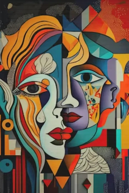 Tableau Moderne Art Abstrait