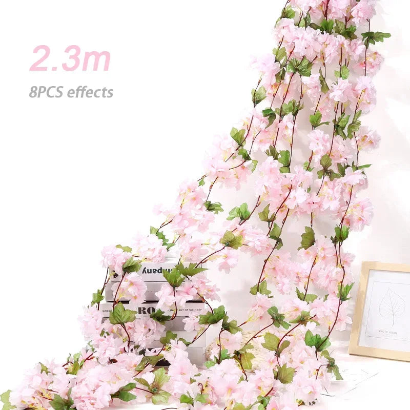 Fleur Artificielle Guirlande de Cerisier