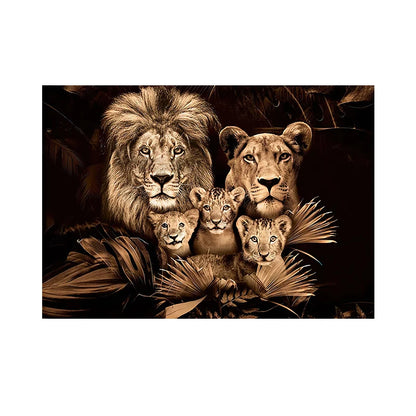 Toile d’Art Animal  Lion