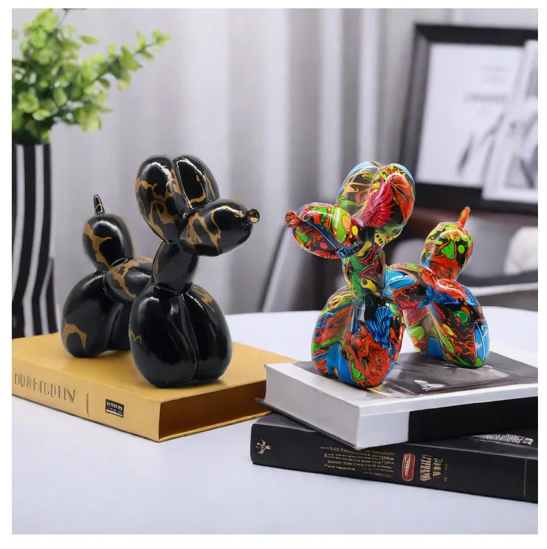 Figurine Chien Ballon Colorée