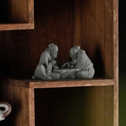 Figurines Miniatures d’Aînés Chinois