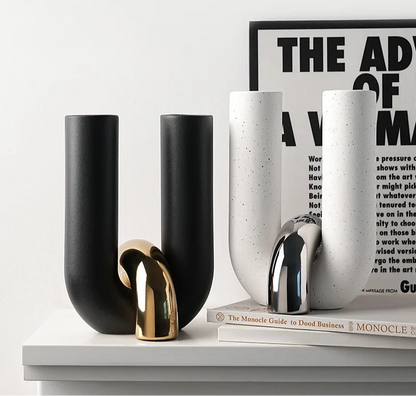 Vase en Céramique forme U