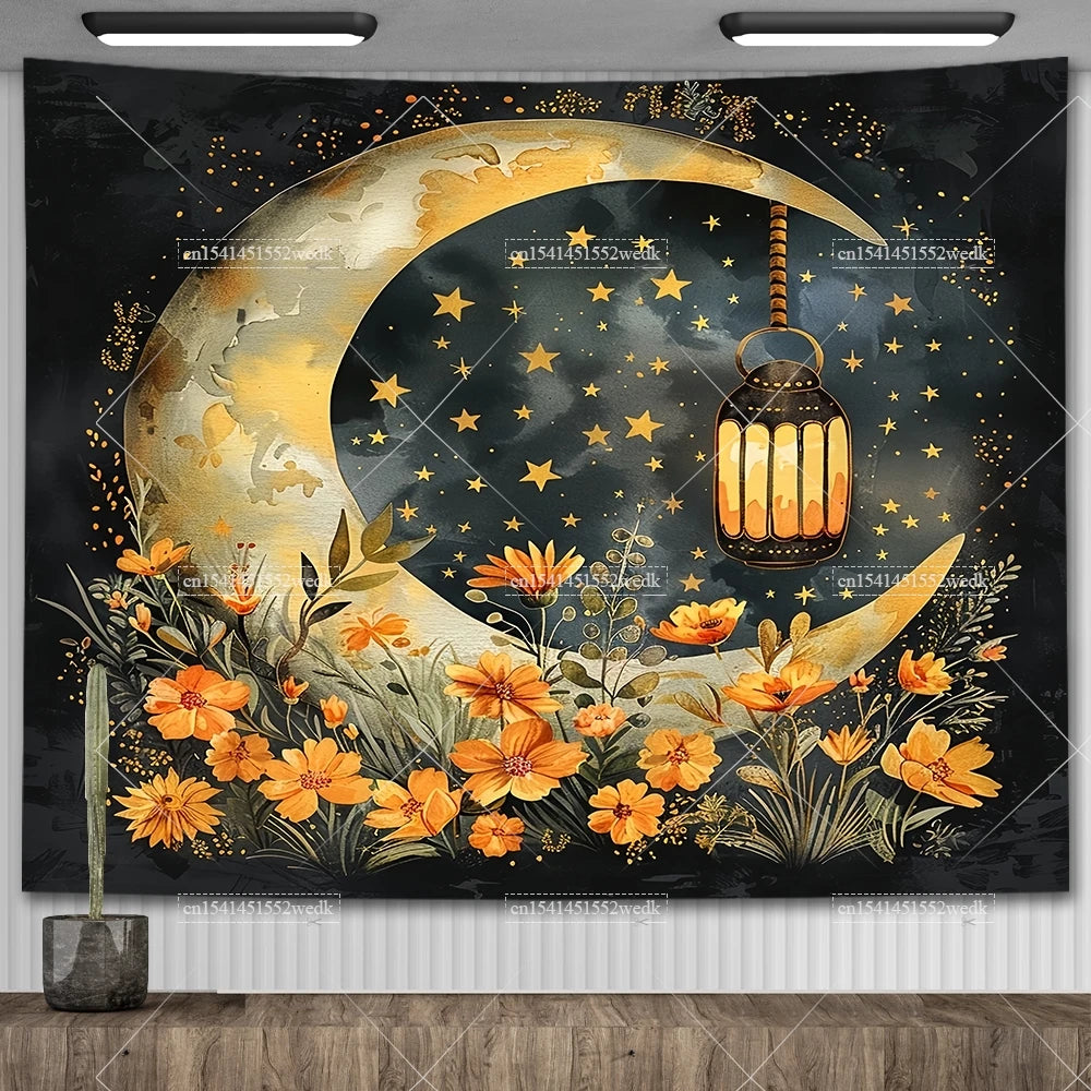 Tenture Murale Lune