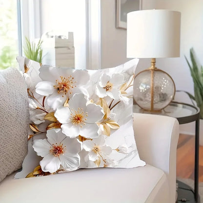 Housse de Coussin Floral