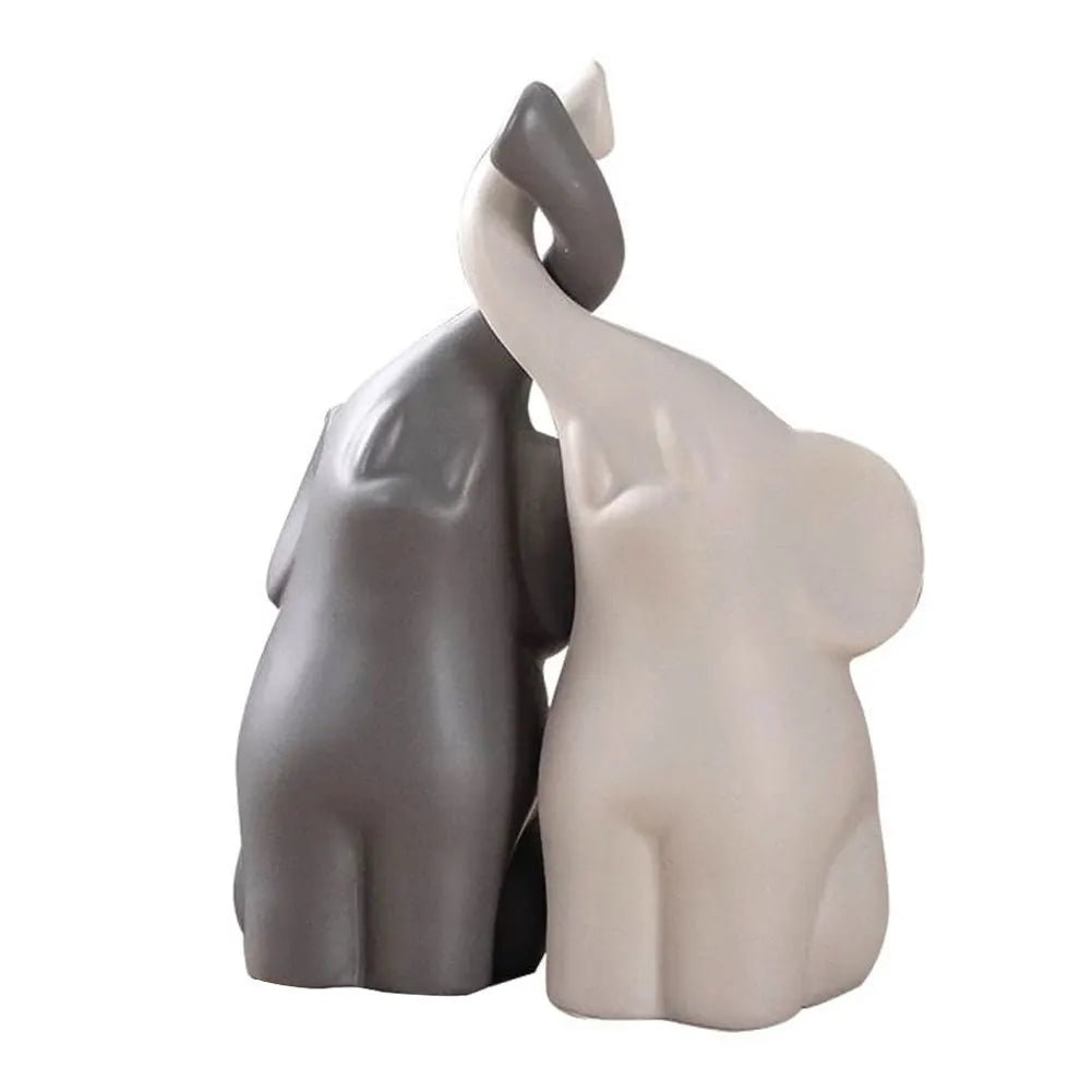 Figurine Eléphant en Céramique