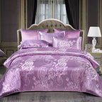 Parure Housse de Couette en Satin