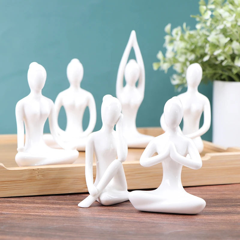 Statue Décoration Intérieure Yoga