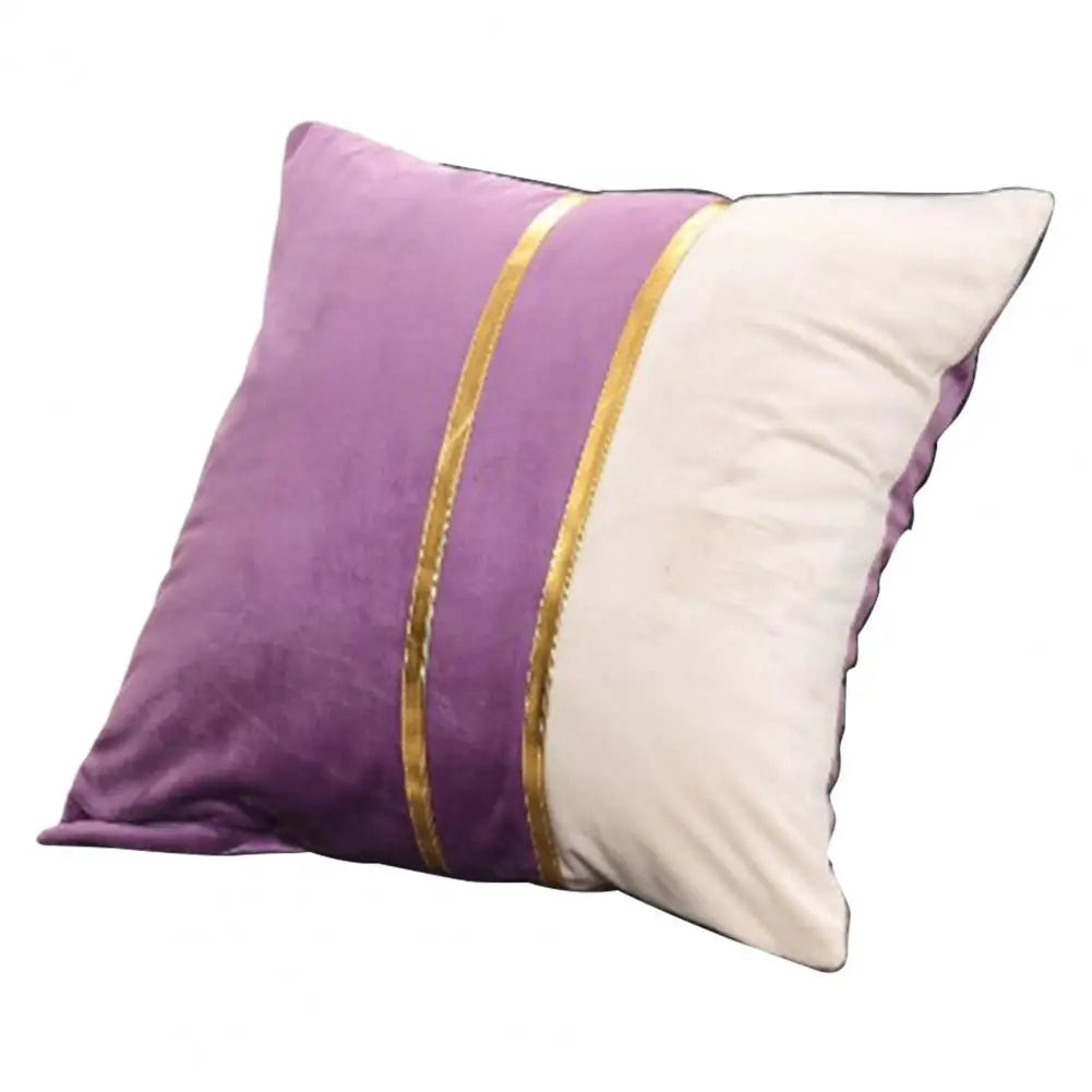 Housse de Coussin en Velours uni