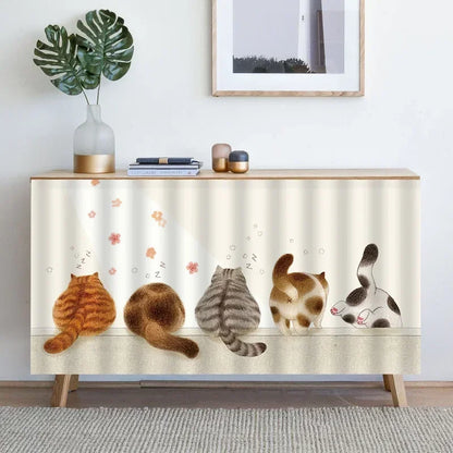 Rideaux de Cuisine Anti Poussière