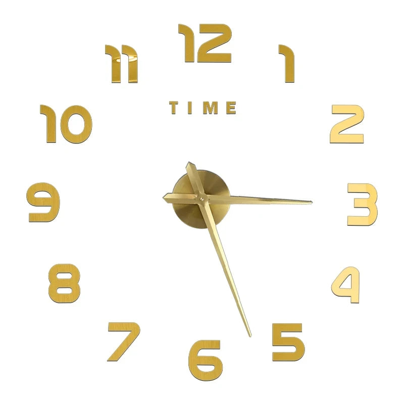 Horloge Murale  3D à Quartz