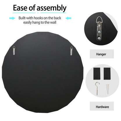 Miroir Décoratif Rond 80 cm