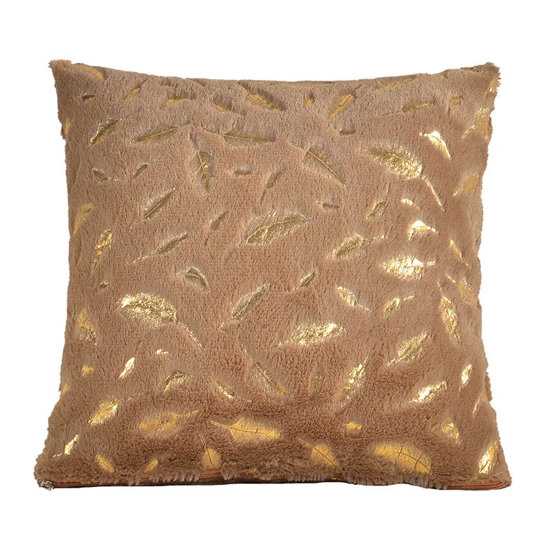 Housse de Coussin en Peluche