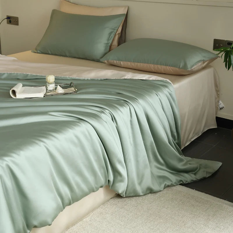 Parure Housse de Couette en Soie