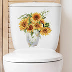 Autocollant Mural Plante WC