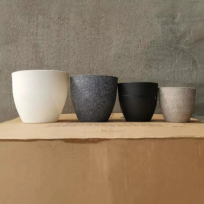 Pot de Fleurs effet Pierre