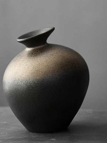 Vase en Terre Cuite Style Japonais